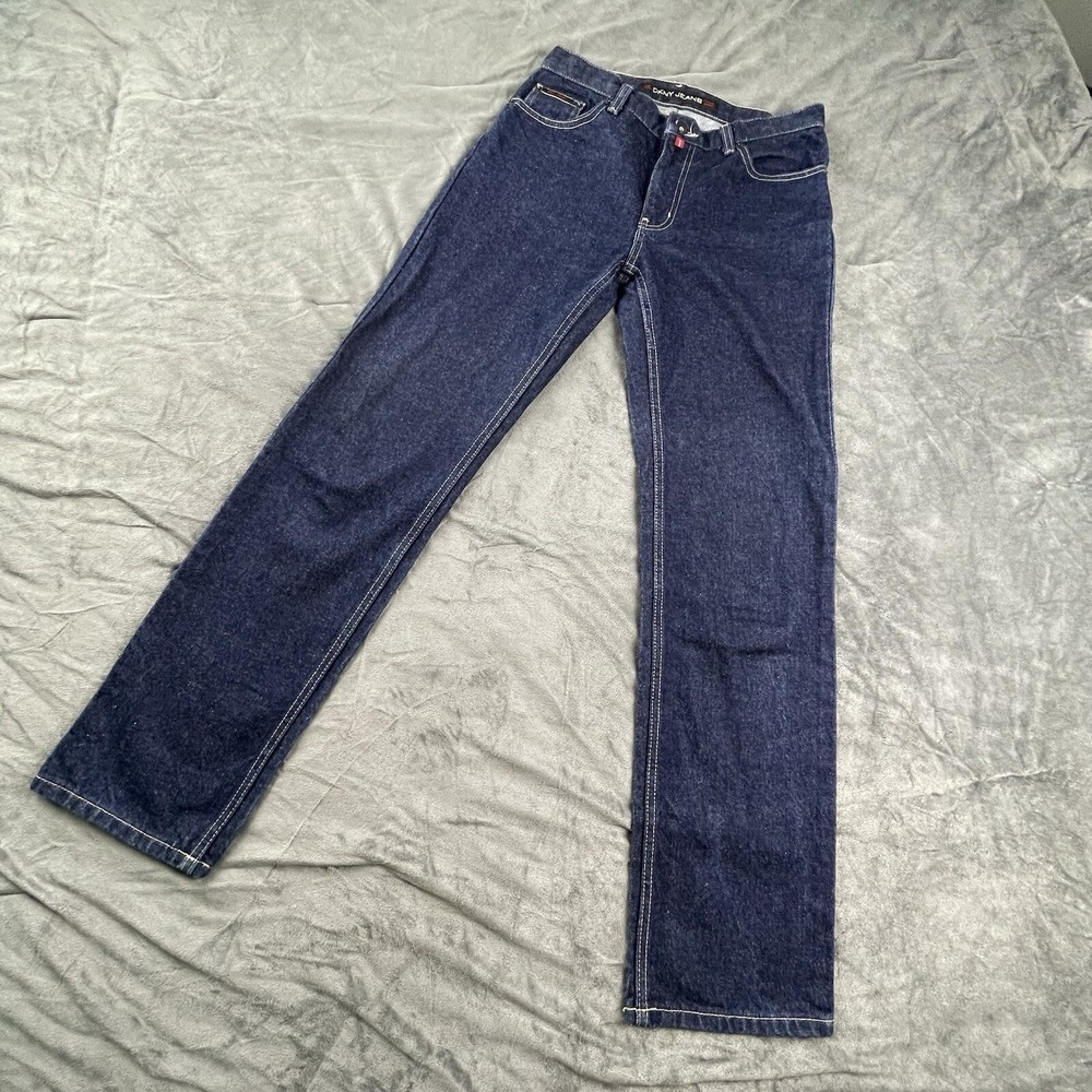 DKNY Womens Size 8 Straight Leg Blue Jeans Classic 5 Pockets Style KCMU0749